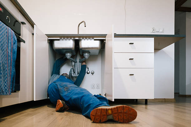Professional Leak Detection technician working in Saint Martin, MN